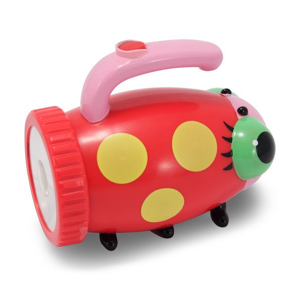 Melissa & Doug Sunny Patch Mollie Ladybug Flashlight With Easy-Grip Handle