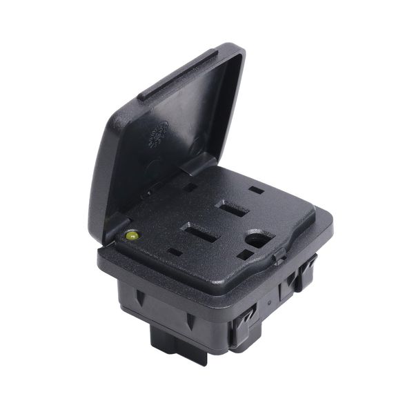 DICMIC Center Console Power Outlet Socket Plug Compatible with 2015-2016 Ford F-150 Replace# FL3Z-19N236-A