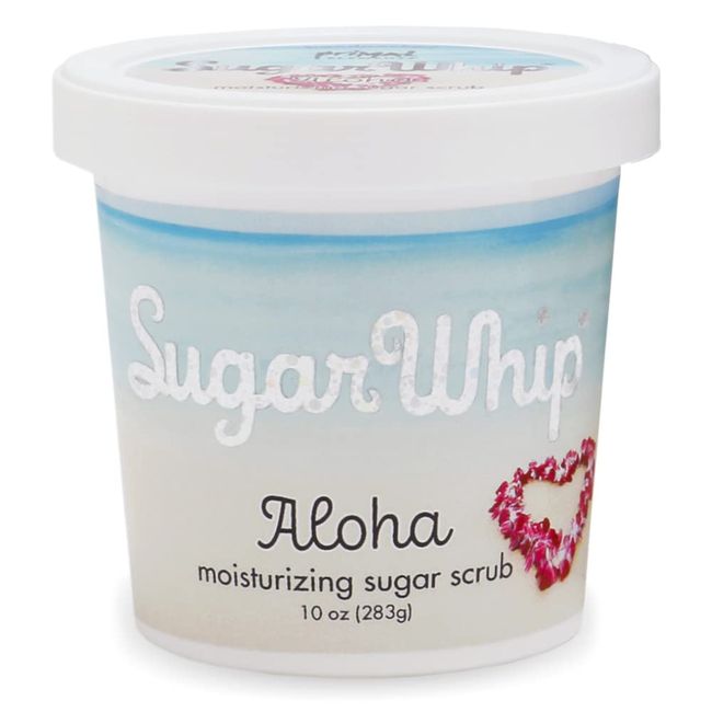 Primo Elements Sugar Whip/Aloha Body Scrub 10.1 oz (283 g) Gentle Body Scrub with Sugarcane