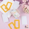 RP Remarkable Power, 20 Pack Sublimation Blanks Square Claw Clips Cover for DIY