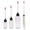 Plastic Squeeze Bottles 1oz, 2oz, 4oz, and 10ML All with 3" Stainless Applicators
