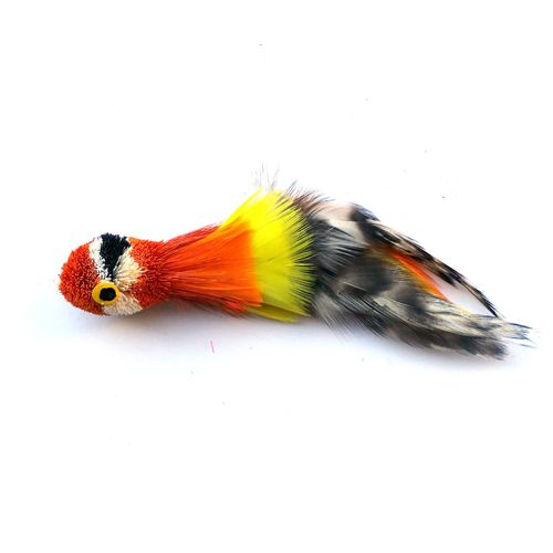 Cat Toy Teaser Wand Refill - Red Parrot Katfly® Teaser Attachment