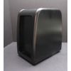 Tall Fold Napkin Dispenser Spring Loaded Black ABS Plastic Monogram 828836