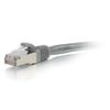 C2G 10M Cat5e Ethernet Network Patch Cable (STP) Booted & Shielded GREY
