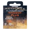 Drennan Acolyte Maggot Plus Hooks to Fluorocarbon Micro Barbed (Size 18)