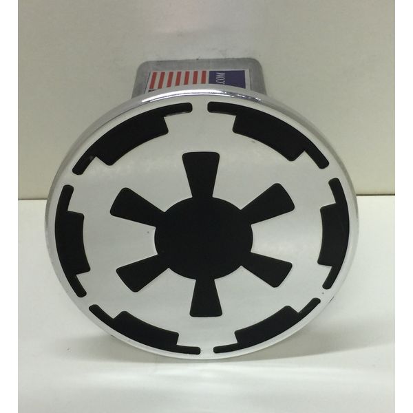 Galactic empire  BLACK   hitch cover,expedition,chevy,star wars