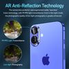 ivoler Camera Lens Protector for iPhone 16 / iPhone 16 Plus - 4 pack HD Clear Anti-Scratch Lens Tempered Glass