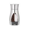 Trudeau Stainless Steel Manual 2-in-1 Salt and Pepper Mill - 7.5-Inch Space-Saving Grinder with Durable Carbon Steel Pepper Grinder and Rust-Proof Ceramic Salt Grinder - Adjustable Grind Settings