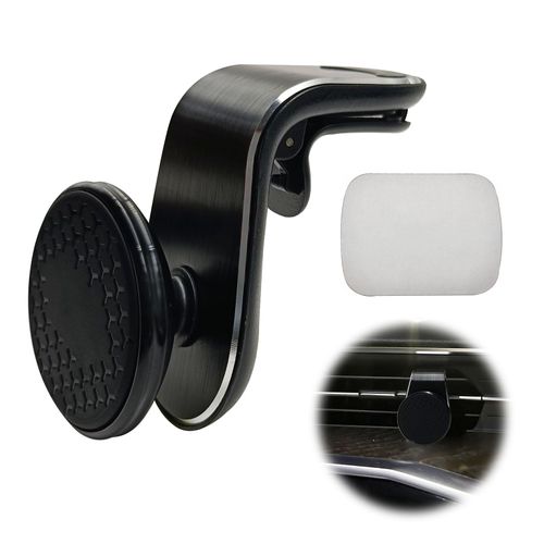 Icyhaws Strong Magnetic Phone Mount for Car, Universal Car Vent Phone Holder, 360° Rotation Adjustable Magnetic Smartphone Holder, Fit for All Smartphones - Black