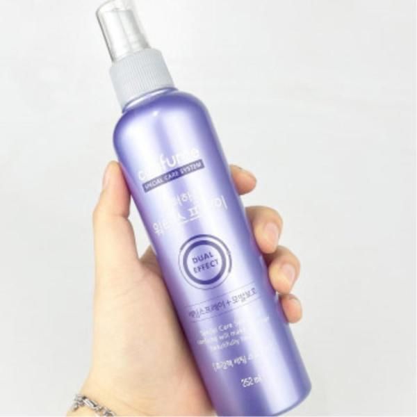 Fine hair hair straightener fixing spray thin hair styling