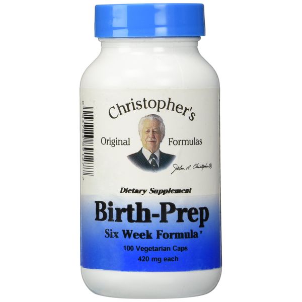 Dr. Christopher's Birth Prep - 100 vegetarian capsules