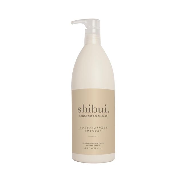 SHIBUI Conscious Color Care Everydayness Shampoo with Rose Water and Saké and Silicone Free - for Healthy and Clean Hair - for Fine to Medium Hair, 33.8 Fl Oz