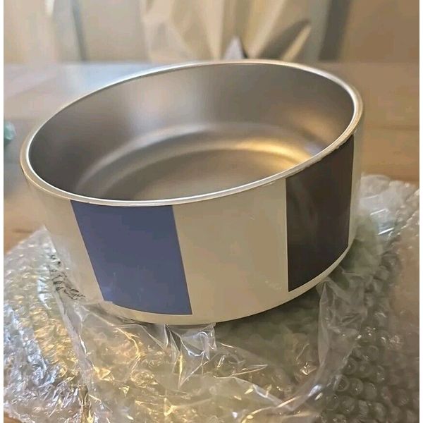 NIB KATE SPADE NY 16 oz Adventure Stripe Pet Bowl