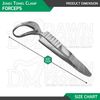 3 Pcs Jones Towel Clamp 3.5″ Sharp Pointed Tips Veterinary Surgical Instrument