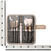 Francfranc Franc Belle Makeup Brush Set, Gray