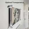 11X14 Clear Acrylic Wall Mount Floating Frameless Picture Frame for Degree Certi