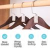 50 Pack Hanger Connector Hook Space Saving Hanger Connector for Wardrobe Closet Wardrobe