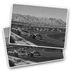 2 x 7.5cm Rectangle Vinyl Stickers Car Racing Circuit 38892