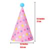 Beurio Birthday Party Cone Hats, 12 PCS