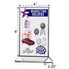 Acrylic Table Tent Menu/Card Holders - 4" x 6"