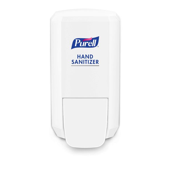 PURELL CS2 Manual Hand Sanitizer Dispenser, White, for 1000 mL PURELL CS2 Hand Sanitizer Refills (Pack of 1) - 4121-06