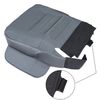 labwork Driver Side Bottom Cloth Seat Cover Gray Replacement for Ram 2500 3500 2006-2009