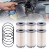6Pcs Fuel Water Separator with O-ring for Baldwin Donaldson Freightliner Paccar