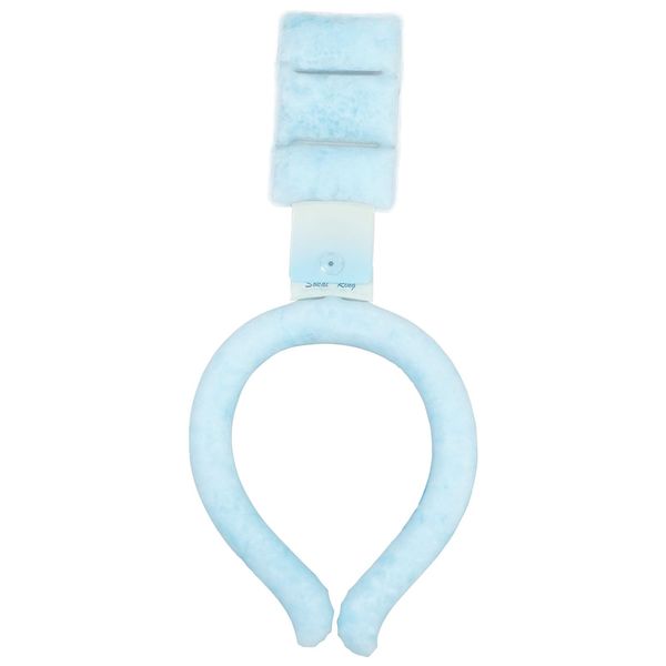 Alice in the Land of Miscellaneous Goods Cool Neck Pad Refreshing Ring Cool to the Back Cool PCM Plant-derived Ingredients Back Cooling Cooler Cooling Pad Heat Heat Stroke Prevention (Light Blue, L)