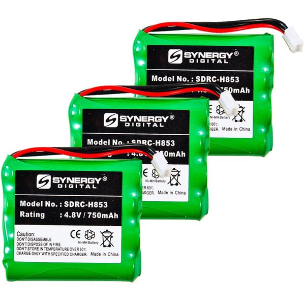 Synergy Digital Remote Control Batteries, Works with Marantz RC9500 Remote Control, Combo-Pack Includes: 3 x SDRC-H853 Batteries