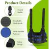 Mybow Back Stretcher Decompression Belt Lumbar Traction Inversion Table Alternative Spinal Decompression Machine Harness Back Stretching Realignment Device Herniated Disc Back Pain Relief (L)