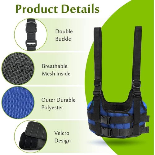 Mybow Back Stretcher Decompression Belt Lumbar Traction Inversion Table Alternative Spinal Decompression Machine Harness Back Stretching Realignment Device Herniated Disc Back Pain Relief (L)
