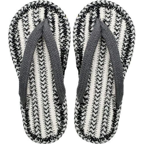 Hyundai Department Cotton Sandals, Orchard, Black, Men's One Size Fits Most (Approx. 9.8 - 10.6 inches (25 - 27 cm)