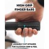 Peaty's Monarch Grip - Knurl - Black, Thin/Fine