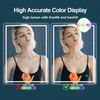 30'' x 30'' Led Bathroom Mirror Gesture Control Wall Mounted Frameless Lighted