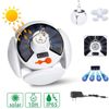Solar LED Torch Foldable Lantern Night Light Outdoor Camping Lamp Emergency US