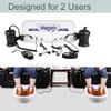  New Dual Ionic Foot Detox Machine Foot Bath Chi SPA Array Health Care US