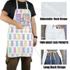 CENWA Oh For Peeps Sake Adjustable Apron With Pocket Happy Easter Gift Easter Peeps Squad Easter Kitchen Decor (for peeps sake UK)