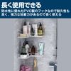 HAMILO Wall Hanging Hooks for Bathroom Rack Adhesive Hooks Sticking 8 Pieces