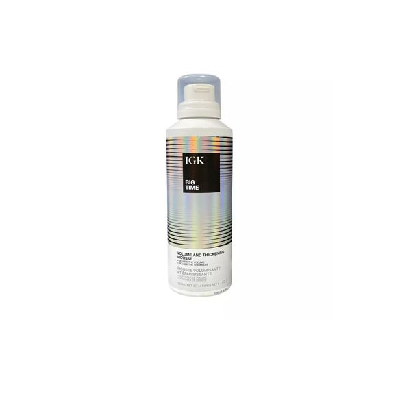 IGK Big Time Volume and Thickening Mousse, 6.2 oz