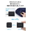 Elecom Type-C 30W Mini USB PD Charger GaN II Foldable Plug PPS Black EC-AC10230BK