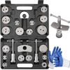 24pcs Brake Caliper Tool Heavy Duty Disc Tool Set Wind Black Wind Back Kit