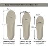 1 Pair Happystep Comfort Memory Foam Insoles, Orthotic PU Shoe Inserts, Arch Support, Heel Cushioning, Shock Absorption, Plantar Fasciitis Foot Pain Relief for Men and Women (US M: 8-12 or W: 9-14)