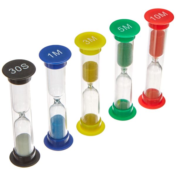 Eduplay 120048 Hourglass Small 5Er Set'' Watches, Multi Colour