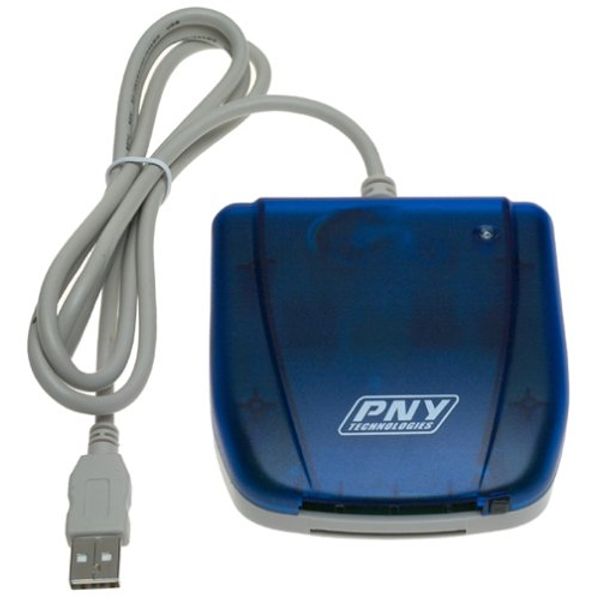 PNY P-CFSM-USB-PB Dual Card Reader