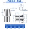 4 Pcs Upgrade Right & Left Hand Thread Joint 3/4” Joint Rod End Kit Set