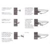 Fixings for Wall-Mount bath sink
