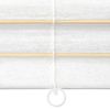 Red Lantern Rice Paper Cordless Window Shade Blinds - White - 24" Wide