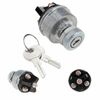 Universal Ignition Key Starter Switch With 2 Keys For Car Tractor Trailer 12V~