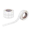 mashpaper Verschlussetiketten transparent 20 mm mit Perforation permanent Klebepunkte