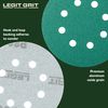 5 inch Sand Paper Disc, 8-Hole, 80 Grit, 50 Pack